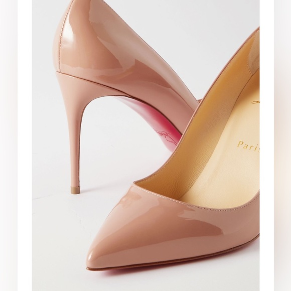 Christian Louboutin Shoes - Pigalle Follies 85 patent-leather pumps size 39